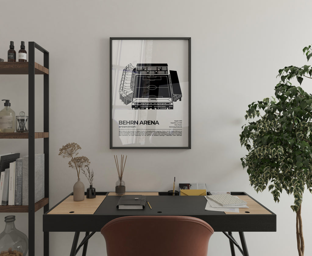Behrn Arena Örebro Poster – Arena i Örebro (hemmaarena för Örebro SK)