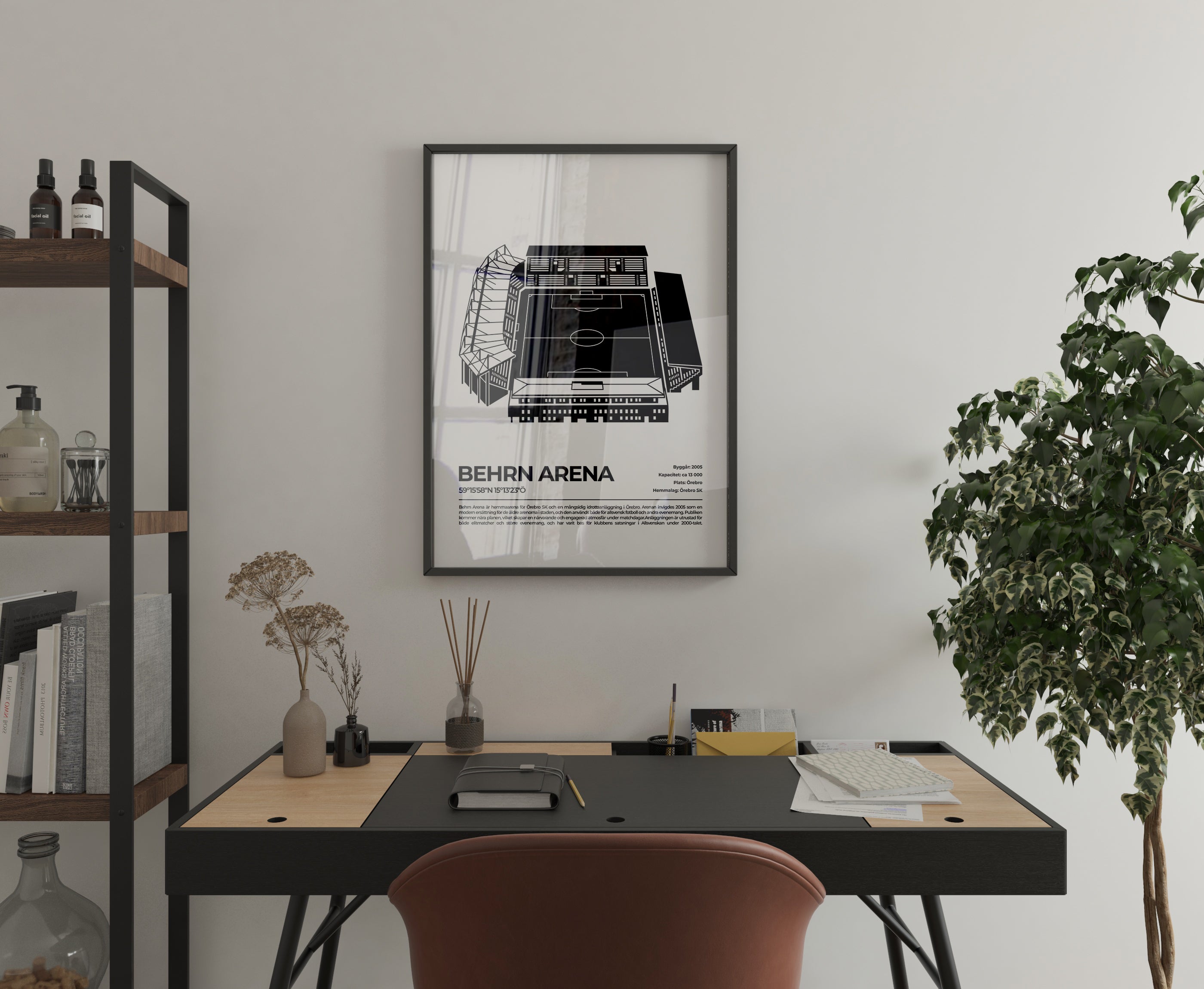 Behrn Arena Örebro Poster – Arena i Örebro (hemmaarena för Örebro SK)