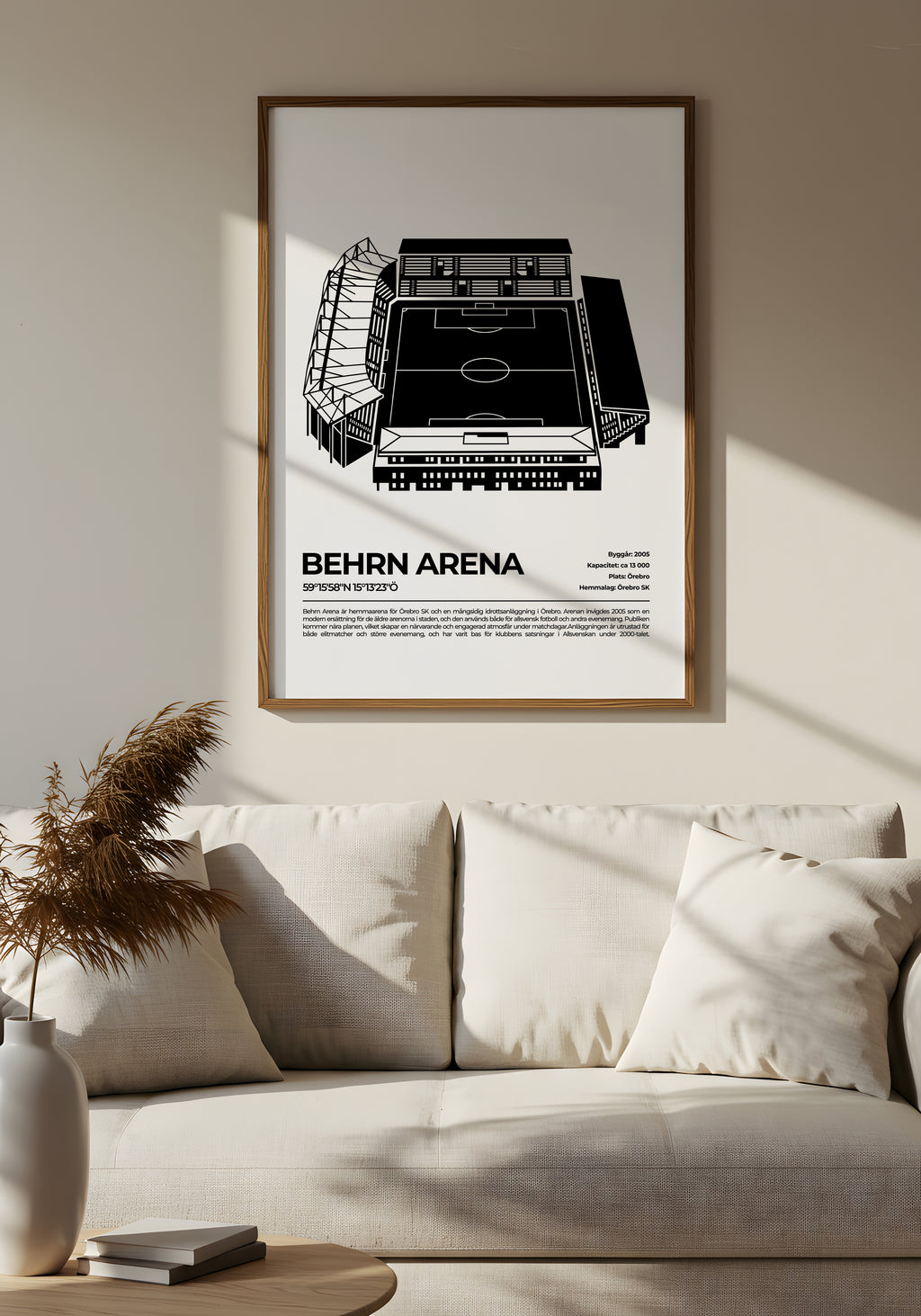 Behrn Arena Örebro Poster – Arena i Örebro (hemmaarena för Örebro SK)
