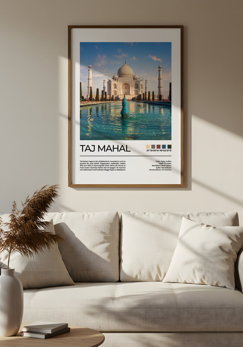 Taj Mahal Poster